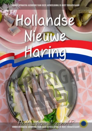 Hollandse Nieuwe Haring Poster 1 - FORMAAT A1