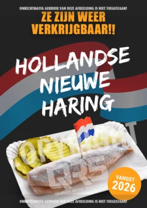 Hollandse Nieuwe Haring Poster 6